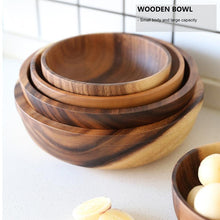 Load image into Gallery viewer, Natural Wooden Bowl
